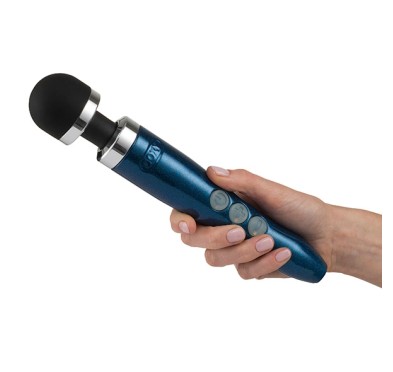 Masażer - Doxy Die Cast 3R Wand Massager Blue Flame